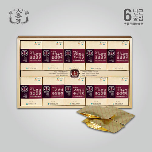 6년근 고려봉밀홍삼절편 200g2