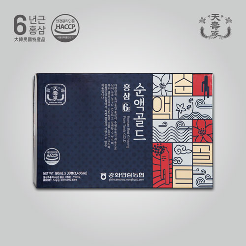홍삼순액골드 80ml*30포1