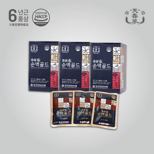 홍삼순액골드 80ml*30포3