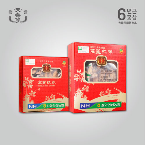 홍삼 6년근 대편