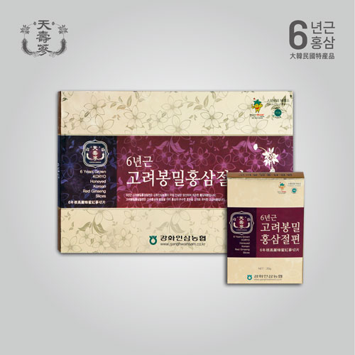 6년근 고려봉밀홍삼절편 200g3